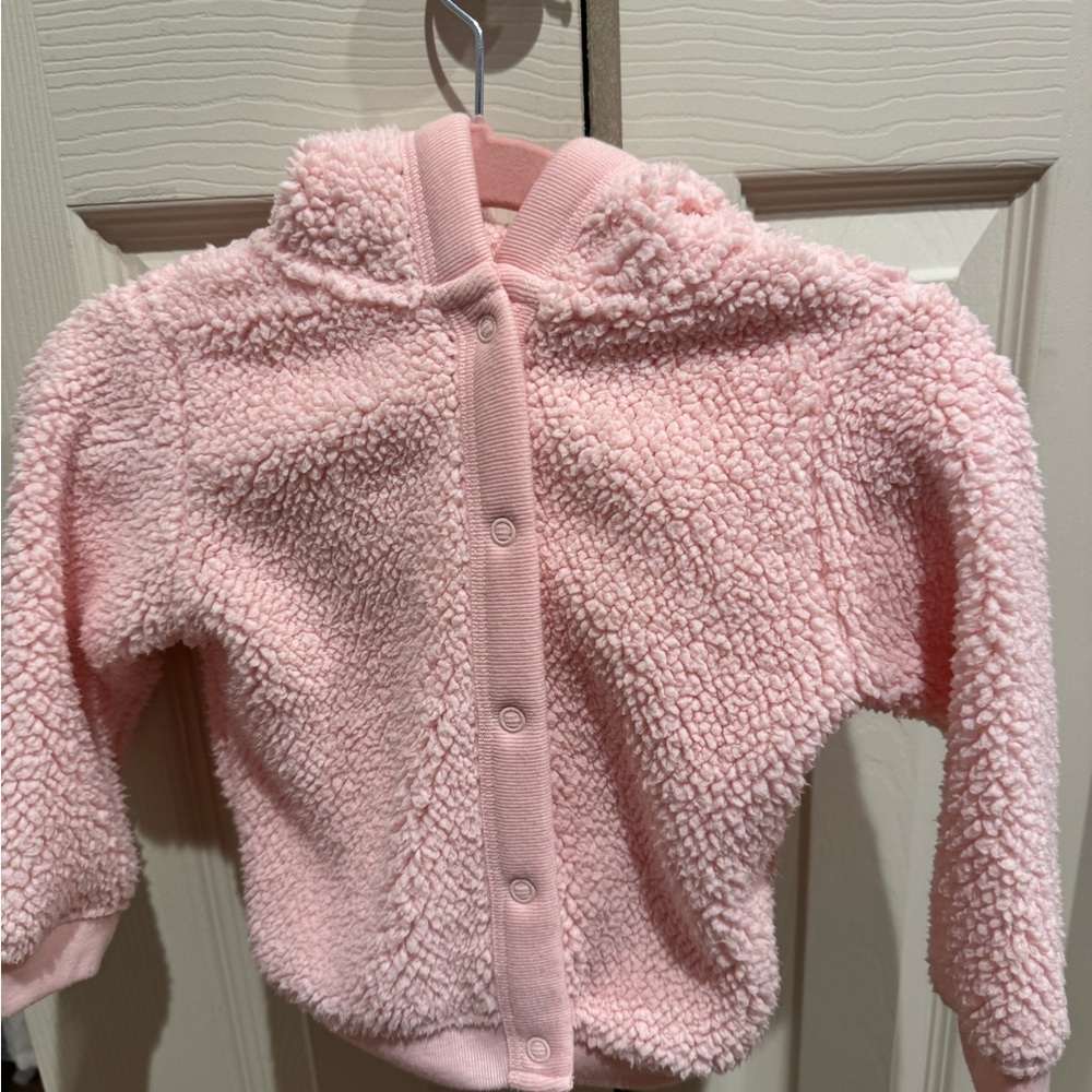 Carter's Light Pink Cozy Jackets 18m